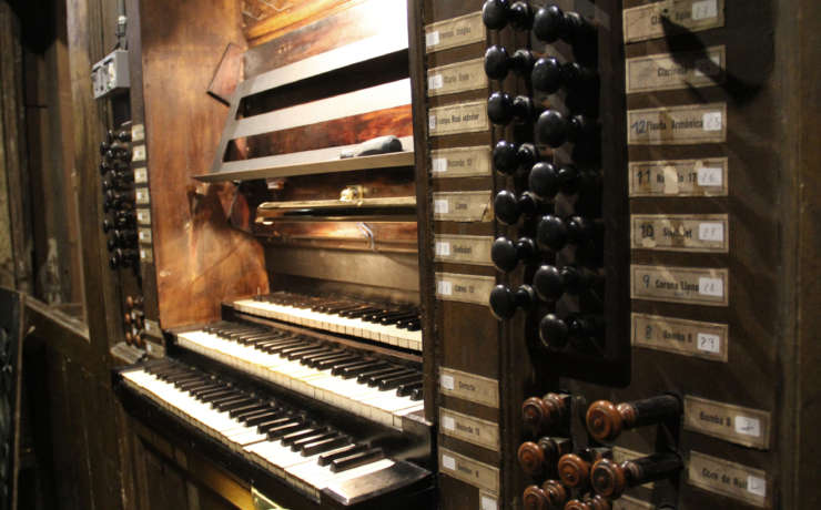 La visita guiada a l’interior de l’orgue inclourà un tast musical en directe