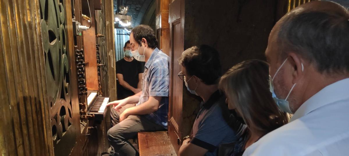 Es prorroguen les visites guiades a l’Orgue de la Catedral de Solsona tots els caps de setmana d’octubre