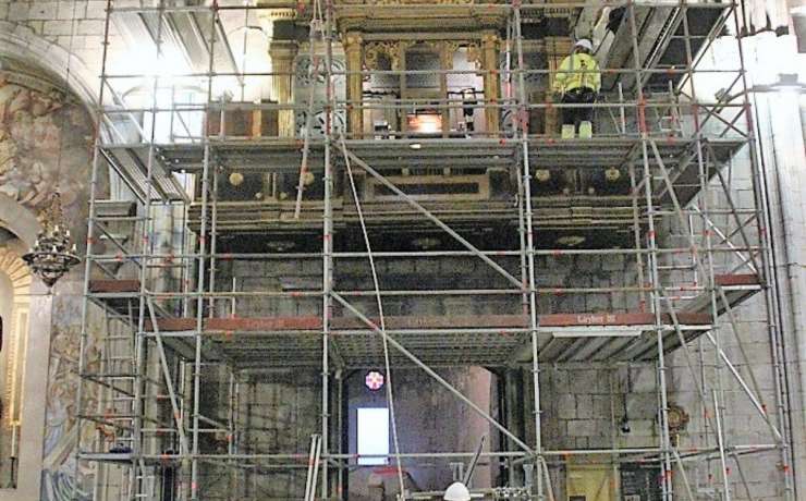 Comença la segona fase de la restauració de l’orgue de la Catedral de Solsona