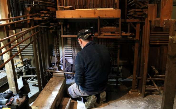 L’orgue de Solsona està a 83.000 euros de completar la restauració