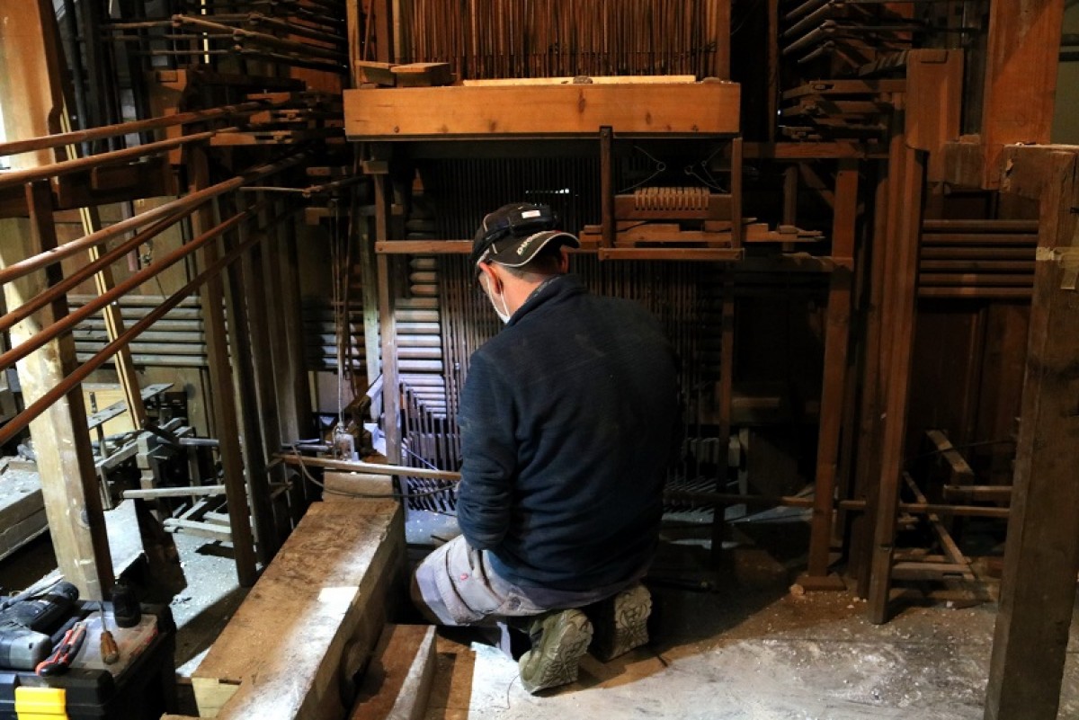 L’orgue de Solsona està a 83.000 euros de completar la restauració