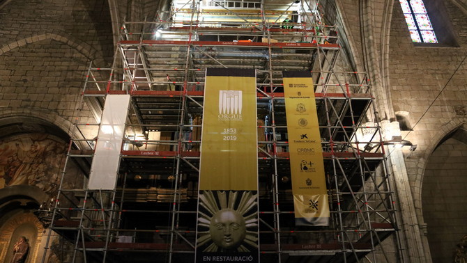 L’orgue de Solsona necessita 83.000 euros per completar la restauració