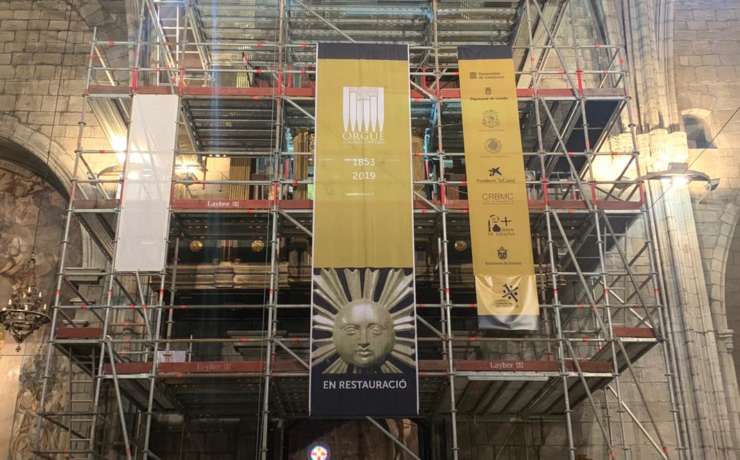 Comença la segona fase de restauració de l’Orgue de la Catedral de Solsona