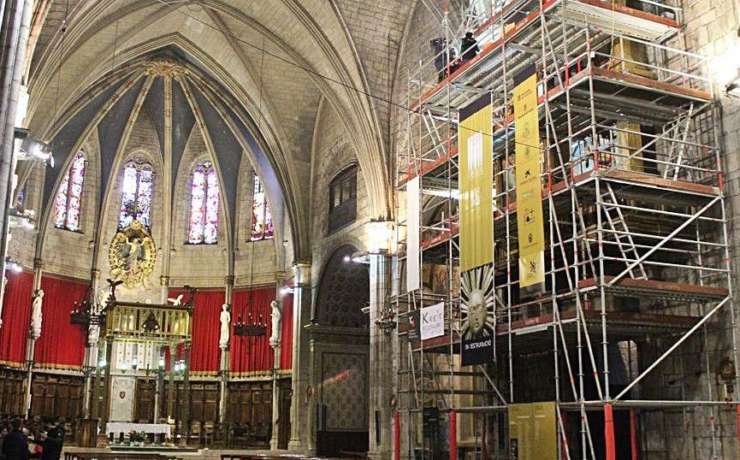 Un impuls en el finançament ajuda a continuar la restauració de l’orgue