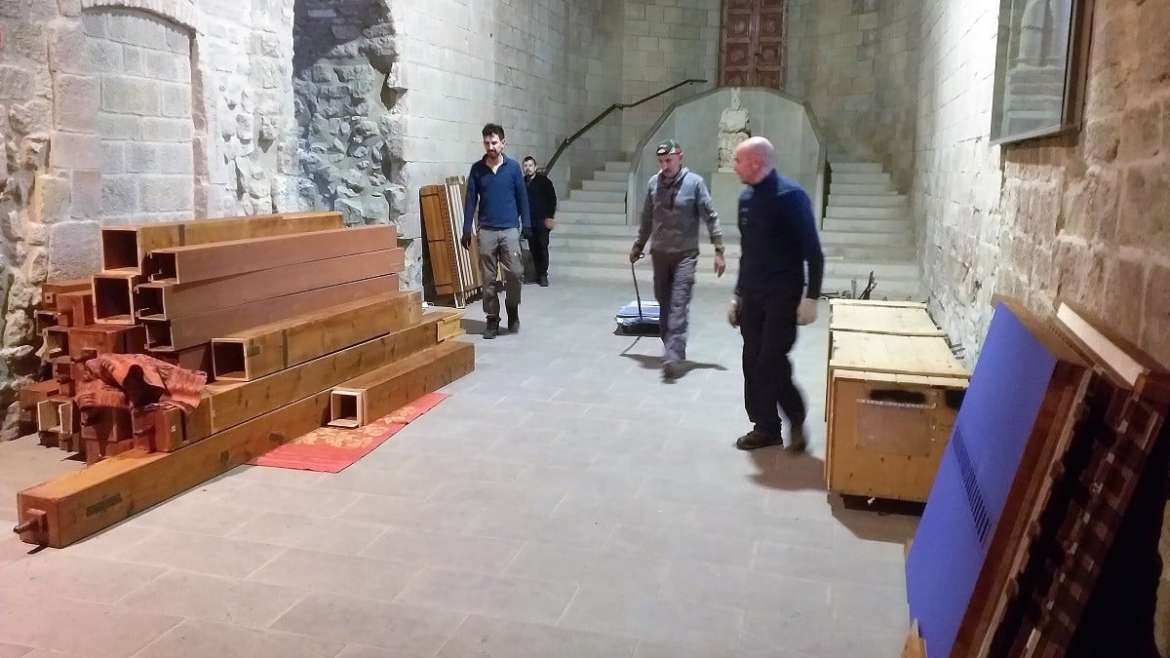 Arriben a la Catedral de Solsona les peces restaurades de l’orgue