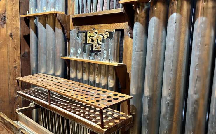 El muntatge de l’orgue de la Catedral de Solsona encara la recta final amb l’objectiu que estigui llest a la primavera